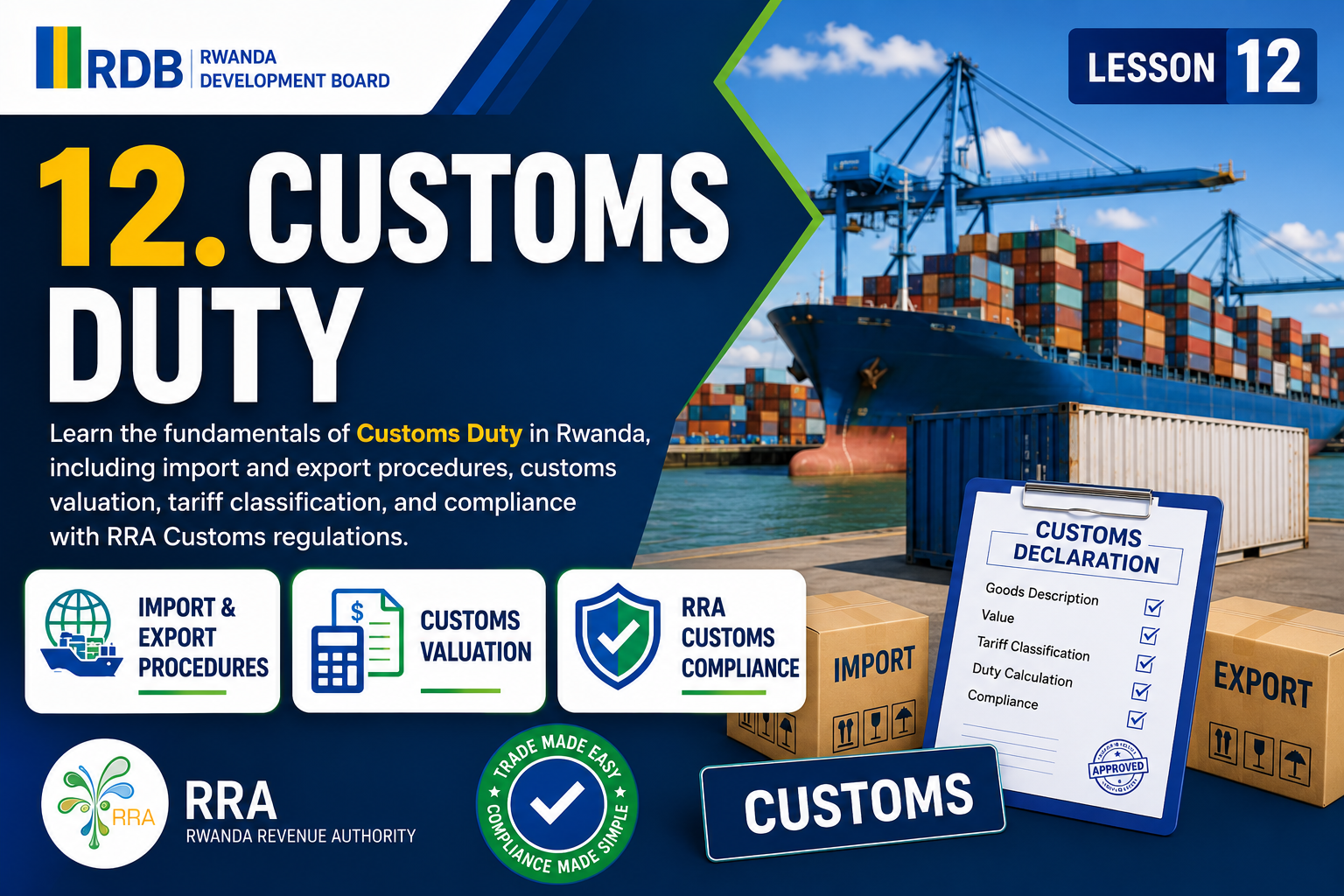Customs Duty Course Rwanda