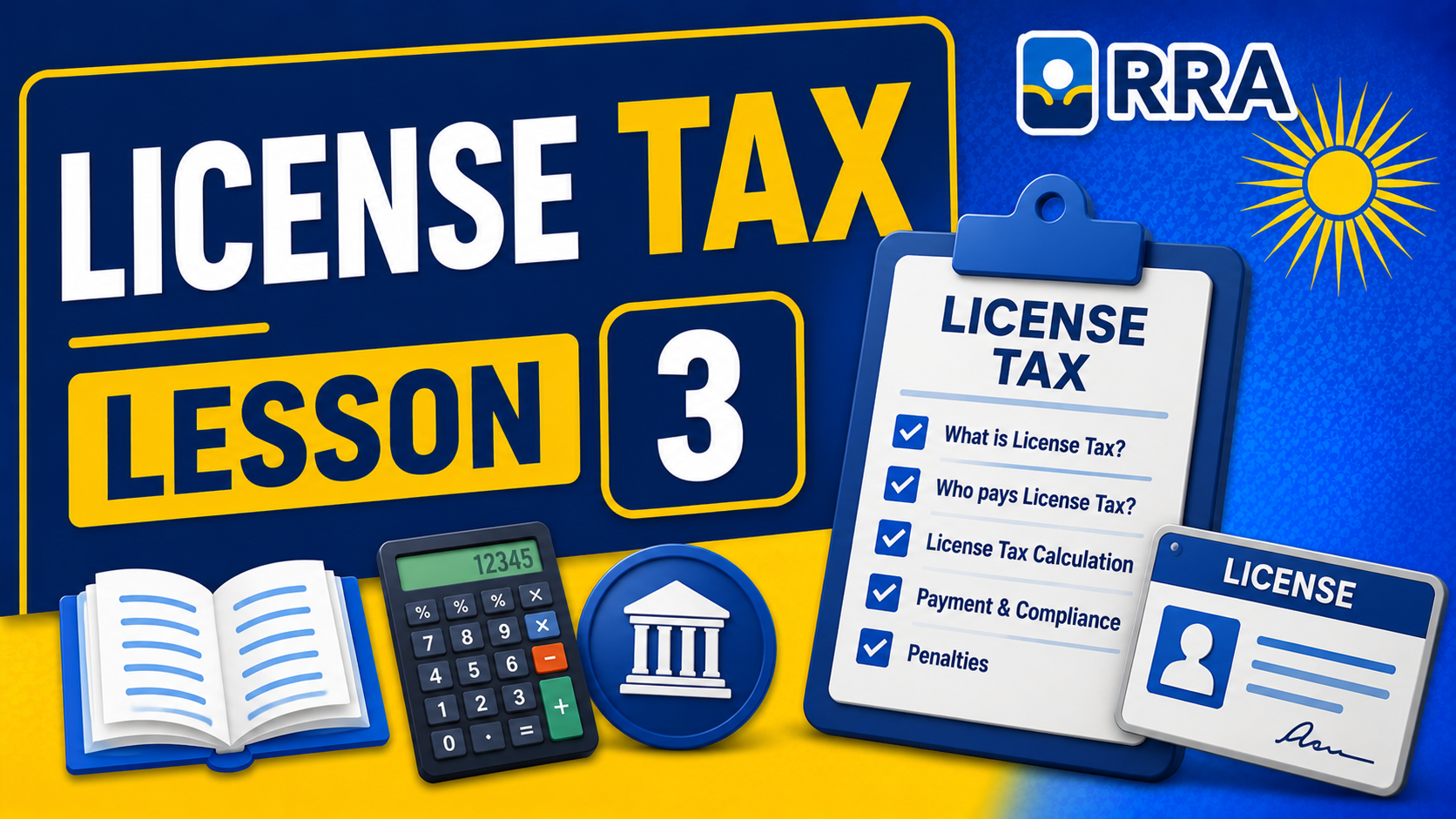 License Tax Course Rwanda